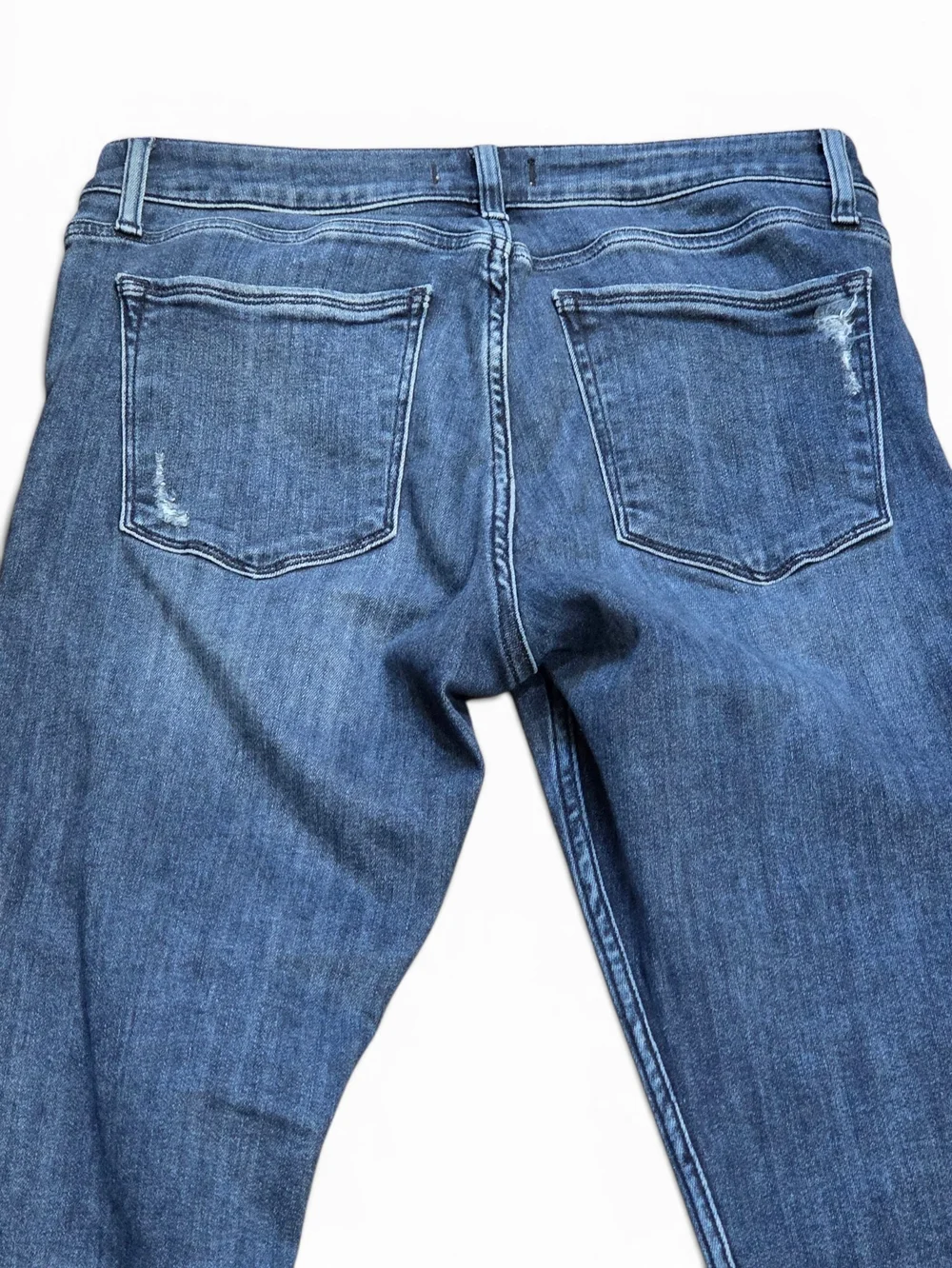 Silver Jeans Co Most Wanted Skinny Jeans Distressed Ankle Length W30 L27